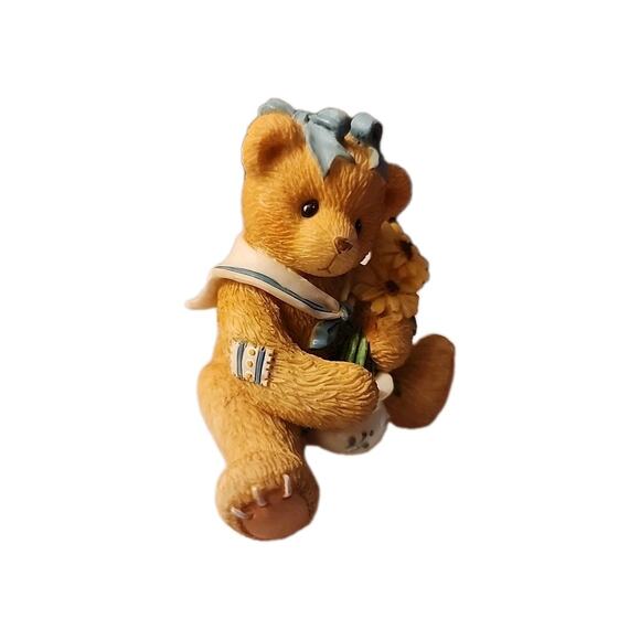 Enesco Cherished Teddies Brown-Eyed Susan 1996 Love Stems From Our Friendship - Picture 4 of 7